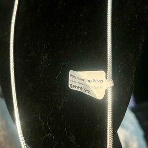 18inch woman’s style Elegant Silver Necklace 925